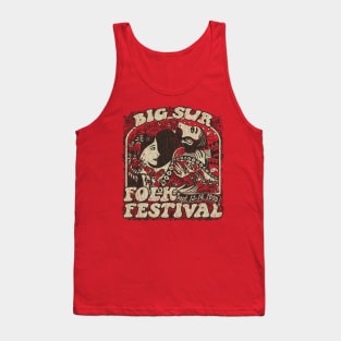 Big Sur Folk Festival 1969 Tank Top